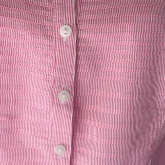 Larry Levine Button Down Blouse/Shirt M - Picture 3 of 3